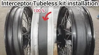 interceptor wells Tubeless kit installation way2speed @pankajre222
