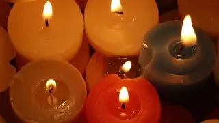 Burning Candle | Silent Meditation | 26min | 4K | #8