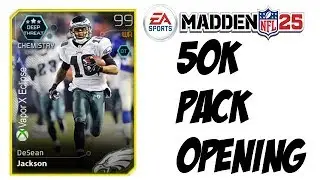 Madden 25 Ultimate Team 50K Pack Opening MUT 25