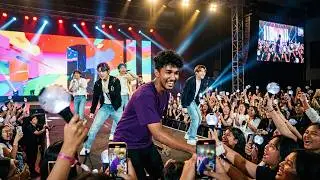 මම BTS එක්ක 😱 ( Dream Come True with BTS ) 💜 | Travel with Lwiz
