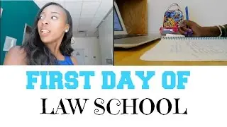 Law School Vlog. 1 | FIRST DAY OF SCHOOL