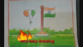 ​How to Draw Indian Flag Step by Step 🇮🇳 | Republic Day Special Drawing#IndependenceDay2026