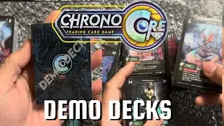 Chrono Core DEMO Decks Arrived + Kickstarter is LIVE Today!