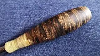 Homemade Screwdriver Handle   Epoxy & Jute Twine