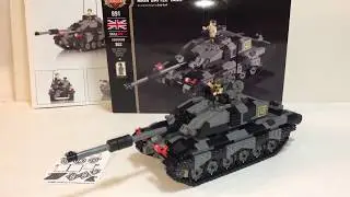 Brickmania Challenger 2 tank - REVIEW