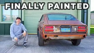 My Datsun 280z finally gets painted!