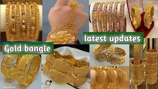 Stylish Elegant Gold Bangles Collection | New Classic #fashiontrends Designs for Women 2026.👑
