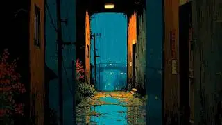 One rainy night #nostalgia #cozy #rainynight #cozyyoru
