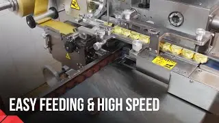 Chocolate Wrapping Machine W-CH200 (Easy Feeding - High Speed)