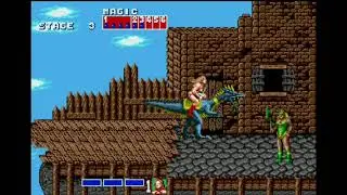 🔥 Golden Axe (Sega Genesis) Gameplay on Android Emulator | Classic Retro Action! 🔥