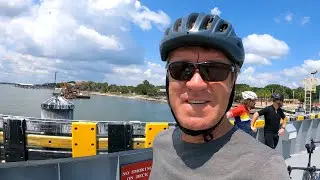 BIKING & BIRDING Rare Sooty Tern in Huguenot Park. Historical Fort George Island State Park