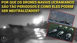 Por que os drones navais ucranianos s&atilde;o t&atilde;o perigosos e como eles podem ser interceptados?