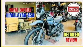 New 2025 Royal Enfield Himalayan 450 Blue Detailed Review | On Road Price | Features | Walkaround🔥RE