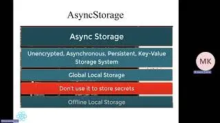 Lab19 Working with Persistent Storage Using Async-Storage ,  expo secure store and firebase