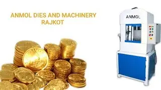 Anmol 40&500 TonHydraulic Silver & Gold Coin Press Machine, Automatic Grade:Semi-Automatic, 240To440