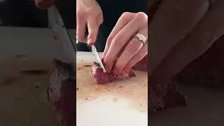 How to Cut Steak Against the Grain