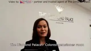 The Diamond Palace - Colored gemstones room