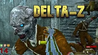 ZOMBIES WITH GOLD SUITS? (WTH) | DELTA-Z (WAW ZOMBIES CUSTOM MAP)
