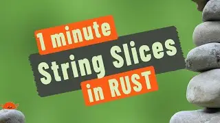 String slices in Rust #shorts #programming #rust #engineering #development