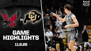 Eastern Washington vs. Colorado Game Highlights | 2025-26 Big 12 Men's Basketball