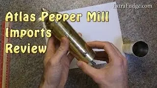 Обзор мельницы для перца Atlas Pepper Mill Imports, кофе/специй/перца, латунной, 11 дюймов.