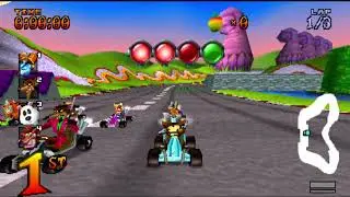 Crash Team Racing (USA) Cutscene Graphics V 1.1