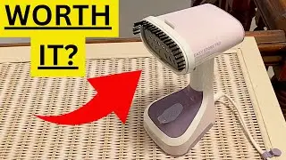 BLACK+DECKER Travel Steamer review - #ad