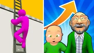✅ Ladder master runner 🆚 Run of life android, ios gameplay | Kush gamerz | #games #kushgamerz