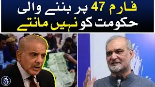 We do not accept the government formed on Form 47: Hafiz Naeem ur Rehman - Aaj News