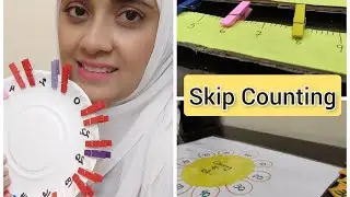 How to teach children  MULTIPLICATION facts|Skip counting by 2s , 3s, 10s |4 DIY Math activities