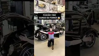Diferente, especial e &uacute;nico! FUSCA BLACK EDITION 🖤🖤🖤