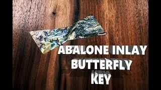 Abalone Inlay Butterfly Key