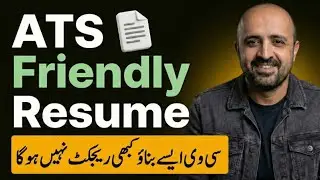 Create ATS Friendly Resume Free &ndash; AI for Office Work Complete Course | Video 5  | Urdu-Hindi.