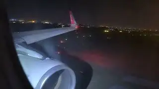 CFM Roar!!! FlyJinnah A320 Takeoff from Karachi Jinnah International Airport