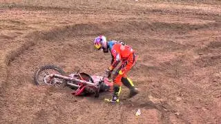 Ryan Dungey Crashes During Southwick Qualifying