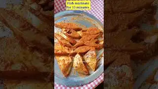 Pomfret Fish Fry Recipe #shorts #trending #youtubeshorts #viral #shortvideo #fishfry #fish #food