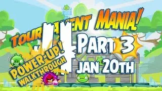 Angry Birds Friends Tournament Mania 3 Level 4 Week 192 Power Up Highscore Walkthrough