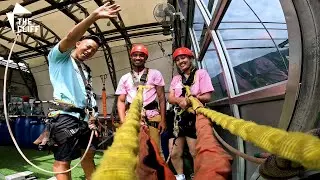 WORLDS HIGHEST SWING|| A ROMANTIC BREAKFAST IN THE SKY CAFE ❤️ ||Dar lagyo my lord 😂😂