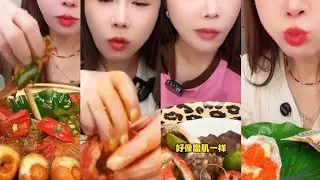 ASMR FOOD EATING SPICY💥