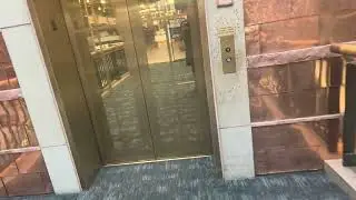 Montgomery kone hydraulic elevator @ park meadows mall lone tree colorado going down 9/22/25