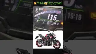 Kawasaki Z900 Top Speed Test 🏍️💨 | Brutal Acceleration & Exhaust Sound | Z900 Beast Mode ON!