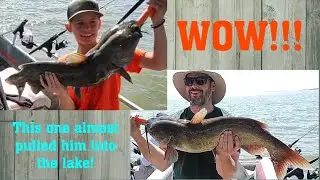 They Caught a LOT of HUGE Channel Catfish this Trip