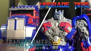 Transformers Age of Extinction Optimus Prime [STOP MOTION]