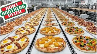 47 MILLION Pizzas! Inside Hunt Brothers Pizza🍕 Factory | Can One Factory Make Millions Pizzas?