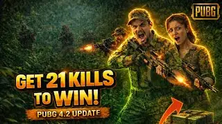 🎯 21 KILLS OR BUST​PUBG 4.2 CHALLENGETarget: Victory Crate