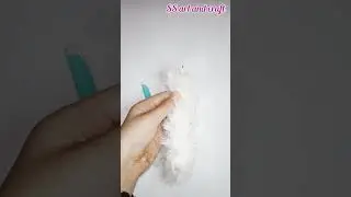 DIY easy fur pen | handmade fur pen | SS art and craft