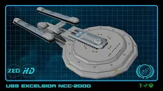 USS Excelsior NCC-2000 - Built in Space Engineers - Star Trek