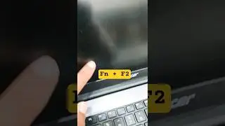 Acer Aspire AL15 Series Laptop Power On Black/ Blank Screen Display Problem#macnitesh#keyboardtricks