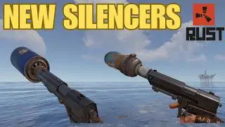 🔥 Rust - ослабленный глушитель и новые глушители для банок с газировкой и масляных фильтров!