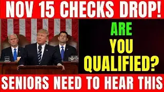 Social Security Checks Drop November 15th &mdash; And a Stimulus Surprise for 2025